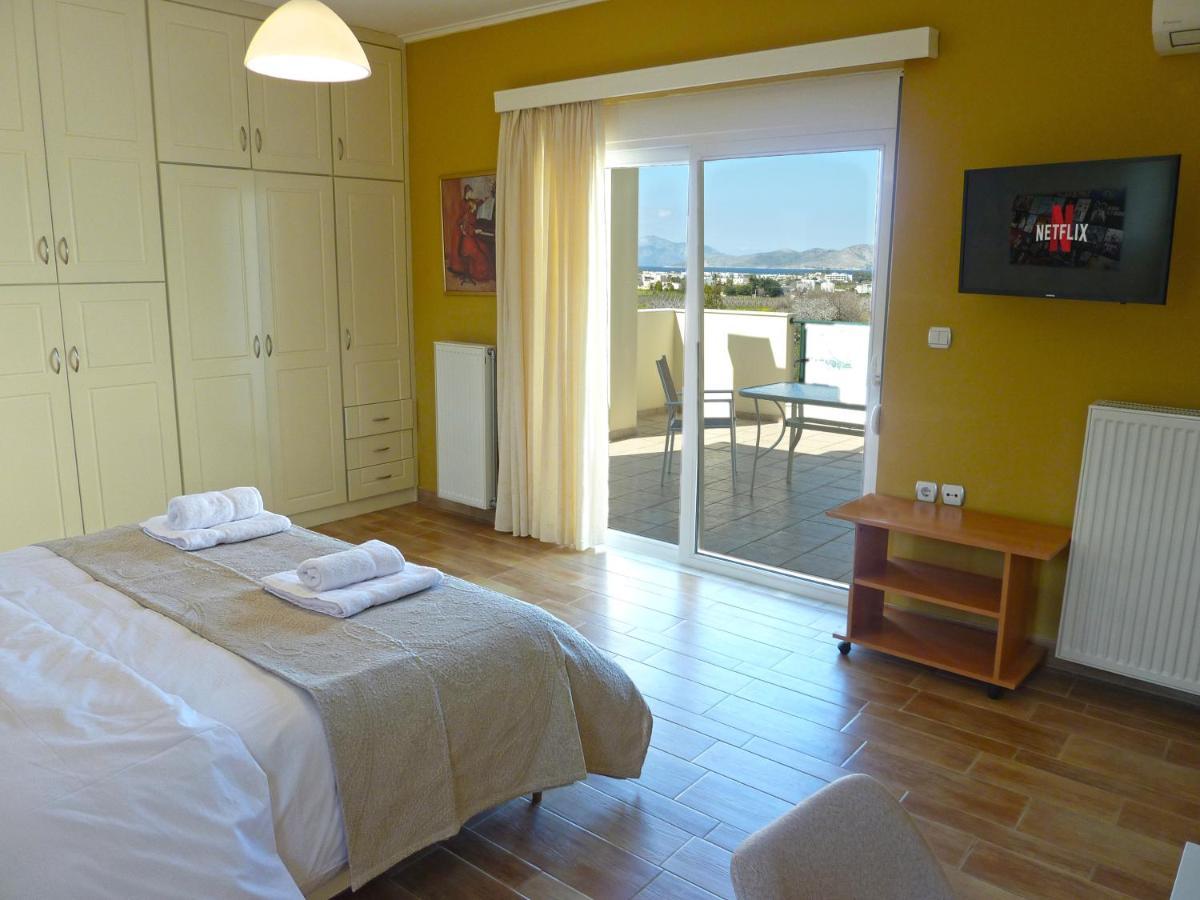 Panoramic Sea View Villa 4 Min To Beach Tigaki Eksteriør bilde